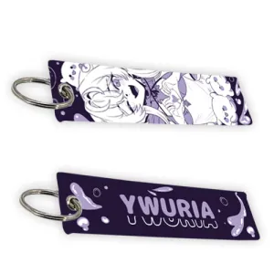 Ywuria Octo Vamp Jet Tag Keychain